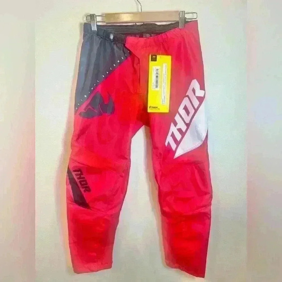 thor Other - NWT Thor Men’s Sector Edge Riders Pants in Red Size 30